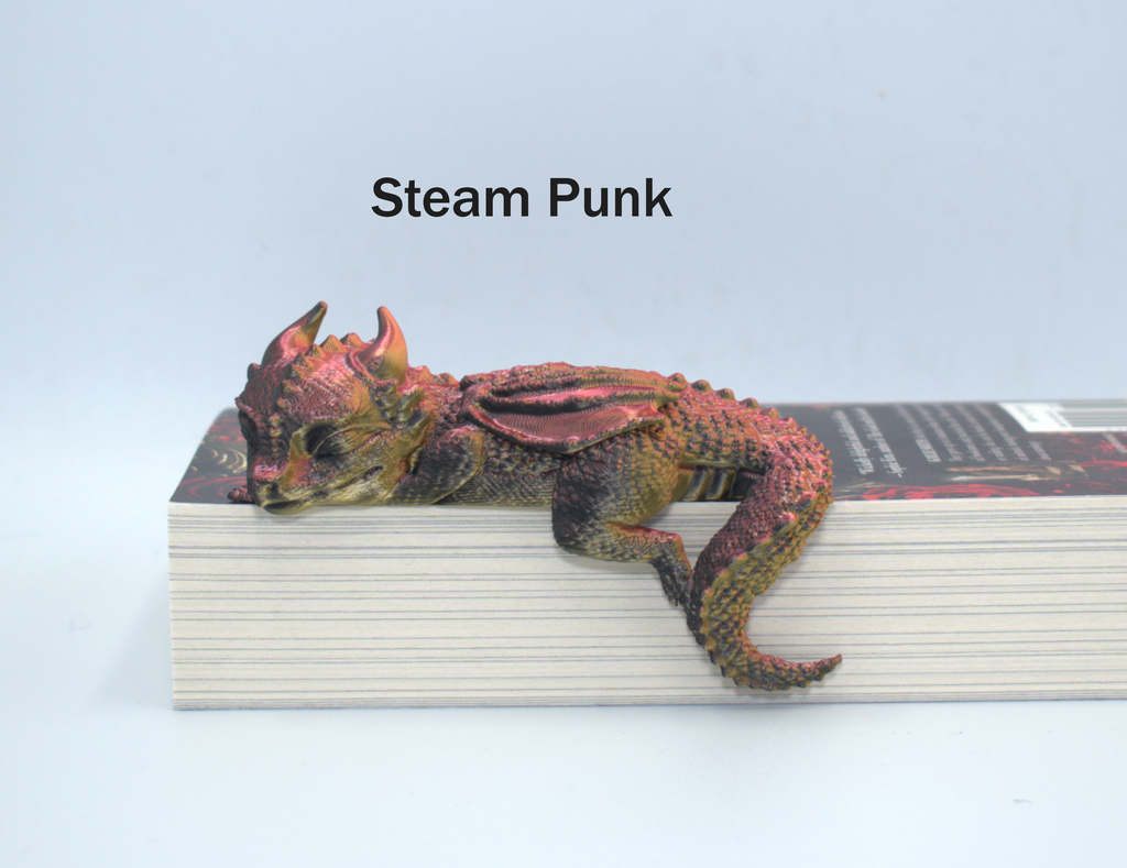 Sleeping Dragon Book Shelf Topper