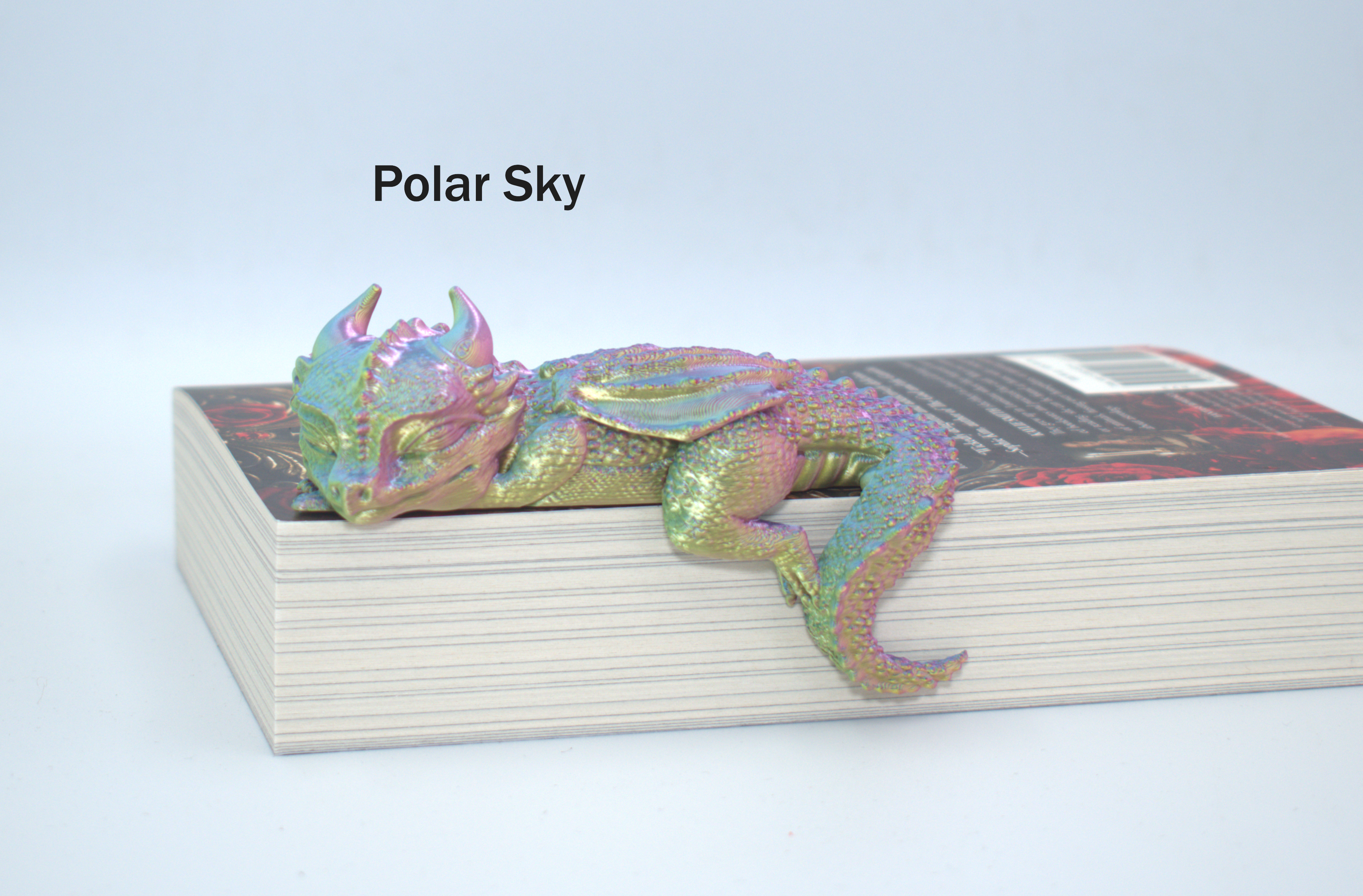 Sleeping Dragon Book Shelf Topper